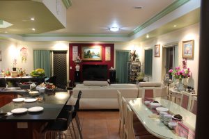 Accommodation living room
